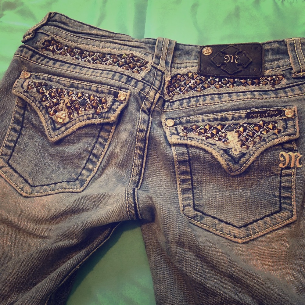 Cute Miss Me Jean Shorts